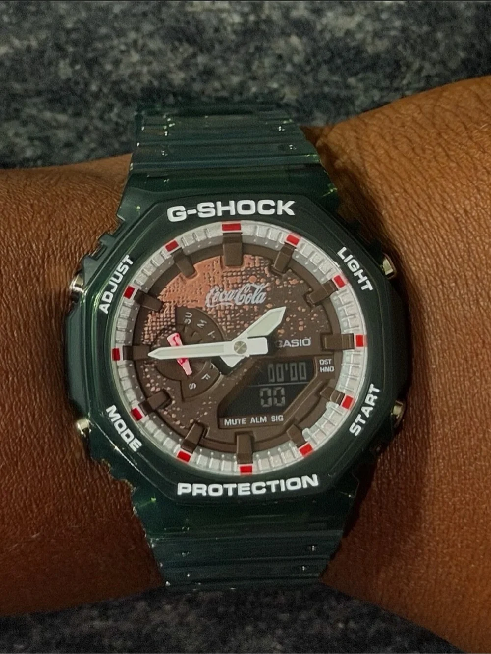 G-SHOCK x Coca-Cola Limited Edition Green Watch